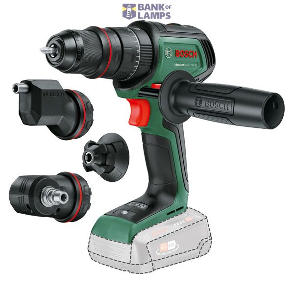 AdvancedImpact 18V-80 Quicksnap (baretool) (Set - 3 attachments) image 1