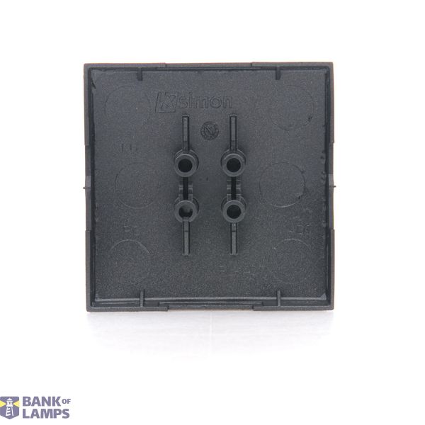 Loudspeaker socket, Silver matt, metalic image 1