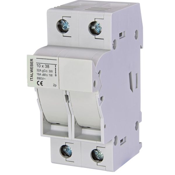 Fuseholder DCH 2x38 32A 690V image 1
