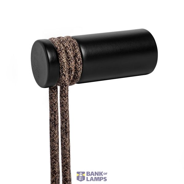 Rolé, wooden wall mount cable tie for pendant lamp image 1