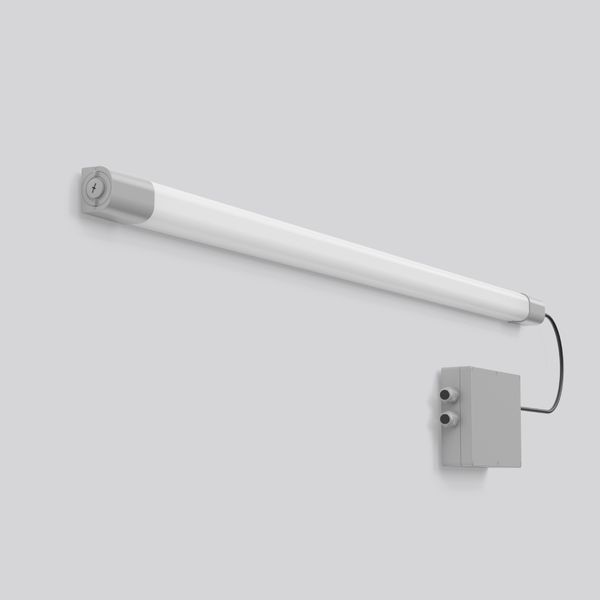 PLANOX ECO, 33 / 49 W, 4950 / 7150 lm, 840, grey, on/off Ceiling and w image 2