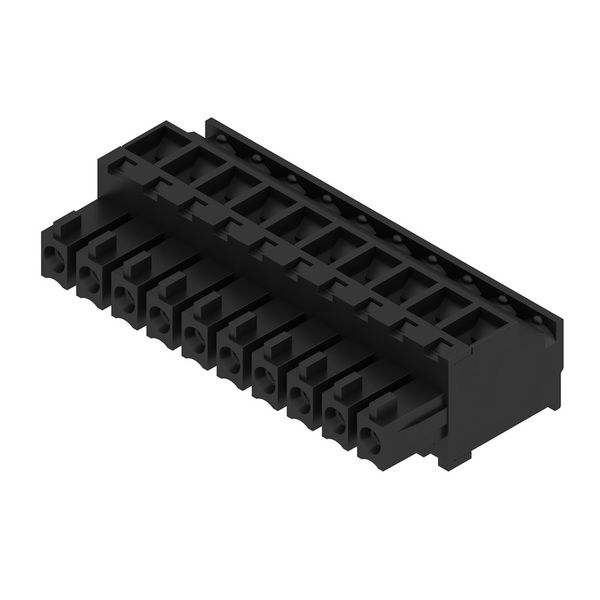 PCB plug-in connector, female plug, 3.81 mm, Number of poles: 10, 90°, Clamping yoke connection, Clamping range, max. : 1.5 mm², Box image 2