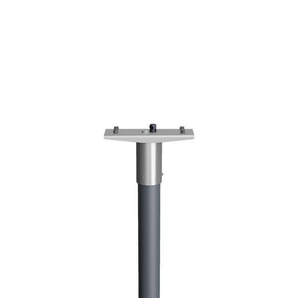 Pole mounting L 346 B 136 H 204 d 89 colour: silver image 1