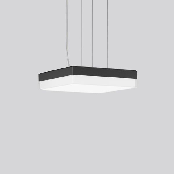 FLAT SLIM square, 13...21 W, 1300...2300 lm, 830, 840, anthracite, DAL image 2