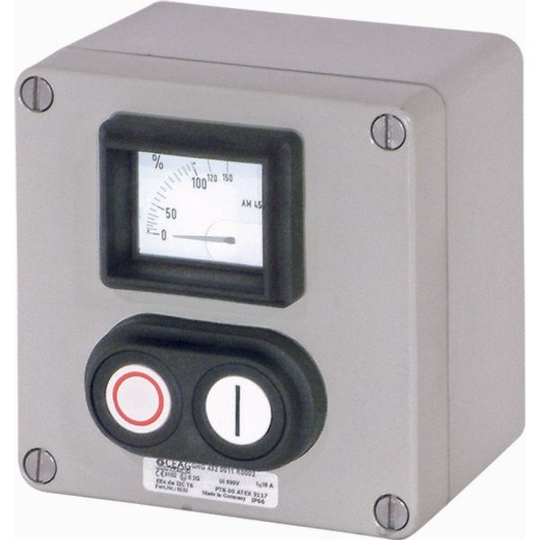 T0-1-8214/I1 Changeoverswitches, T0, 20 A, surface mounting, 1 contact unit(s), Contacts: 2, 45 °, momentary, With 0 (Off) position, with spring-return from both d image 135