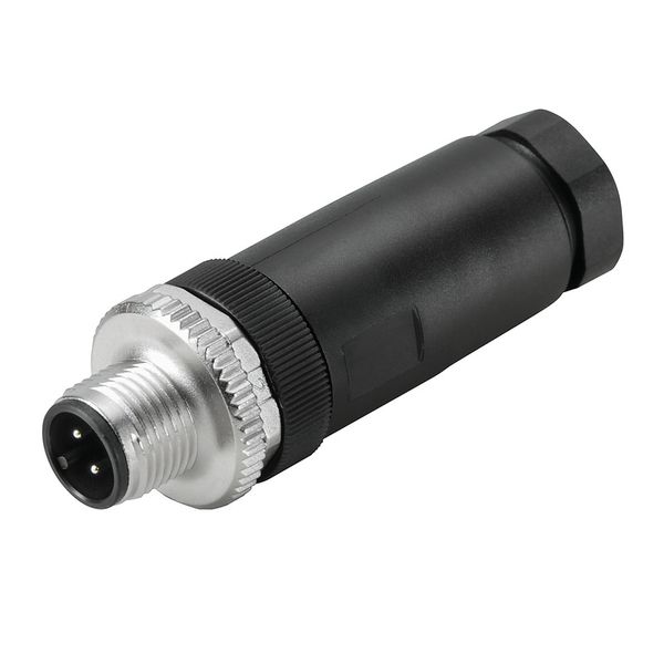 Field attachable connector, M12 image 1
