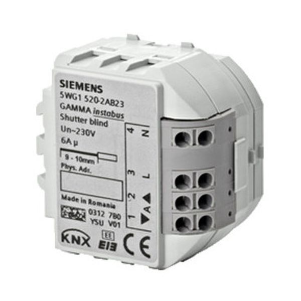 RS 520/23 - KNX Shutter Blind Actuator RS, 1 x AC 230 V, 6 A image 1