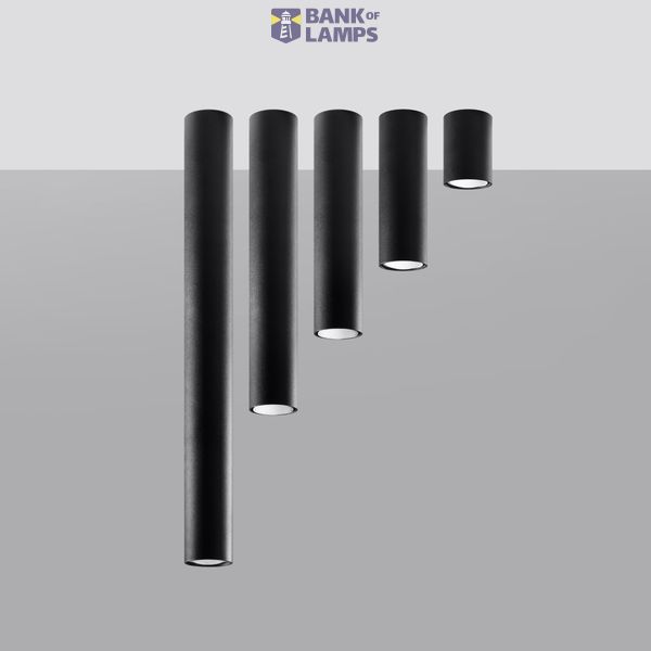 SPOT LAGOS 10 BLACK GU10 1X40W IP20 image 8