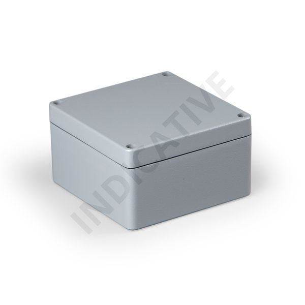 Enclosure AL 120 x 122 x 82 mm image 1