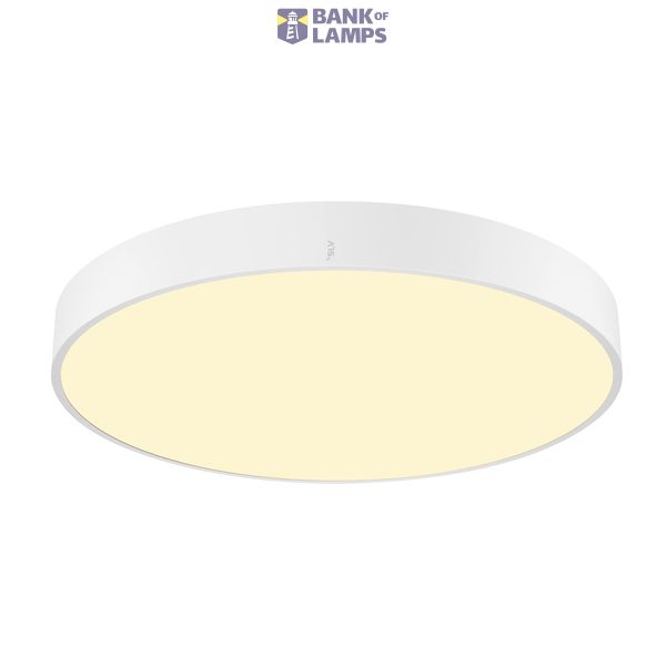 MEDO® PRO 60, wall- and ceiling-mounted light, round, 3000/4000K, 37W, trailing-edge phase, 110°, white image 1