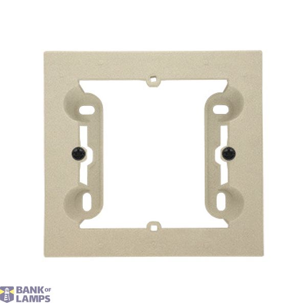 Single surface mounted box, champagne matt image 1