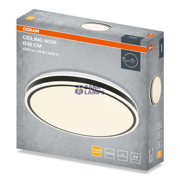 CEILING NOIR RD 48W 830 IP20 BK OSRAM image 2
