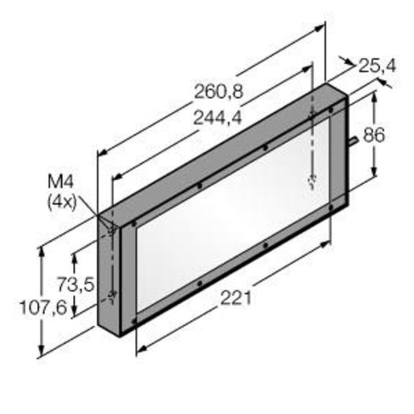 Vision System Backlight   LEDIB85X220W image 1