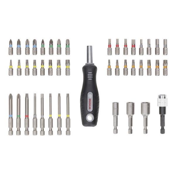 45 pcs Pick and Click screwdriver bit set with handle display version image 2