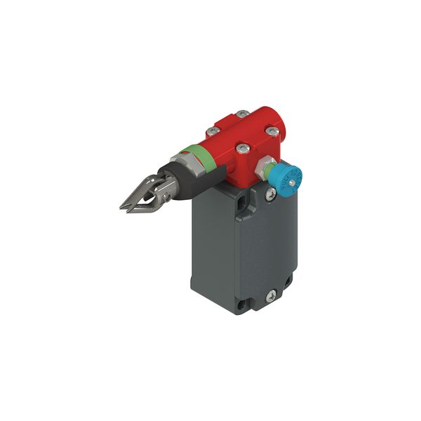 Rope safety switch with reset for emergency stop image 1