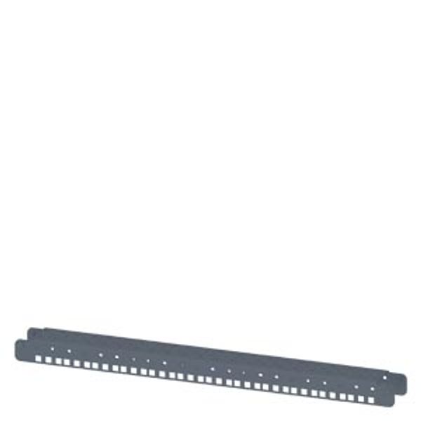 SIVACON, 19 fixed mounting, for the installation of 19 devices, H: 600 mm, zinc-plated The image 2