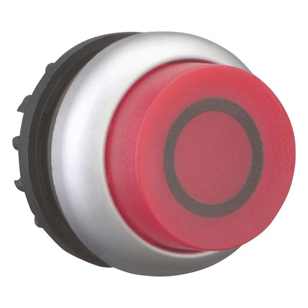 M22-DLH-R-X0 Illuminated pushbutton actuator, RMQ-Titan, Extended, momentary, red, inscribed, Bezel: titanium image 7