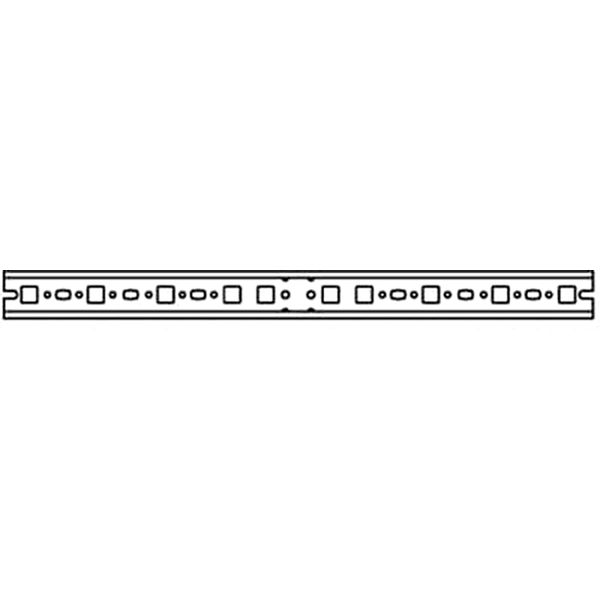 ED52 Mounting rail, 15 mm x 35 mm x 15 mm image 1