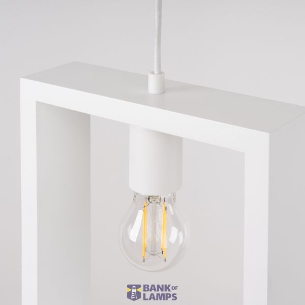Pendant lamp ARIES white image 4