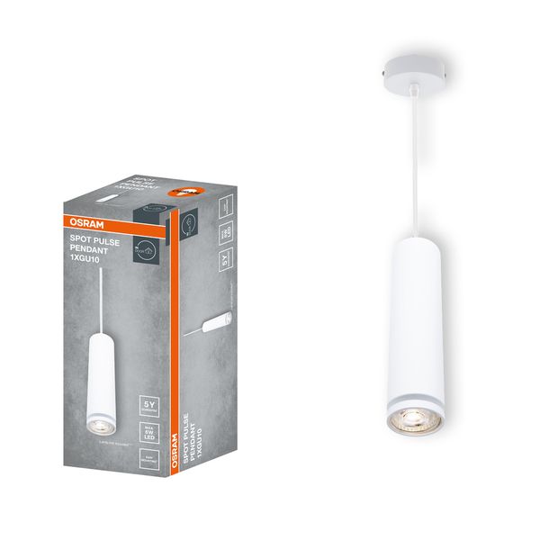 LED SPOT PULSE PEND 1XGU10 WT OSRAM image 1
