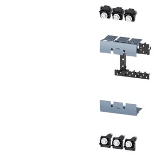 Plug-in unit conversion kit for MCCB for circuit breakers, 3-pole 3VA61/62 image 1
