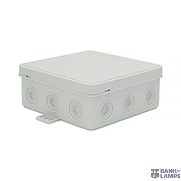 Puszka n/t 100x100x41 IP54 12-wl  V7 popiel image 1