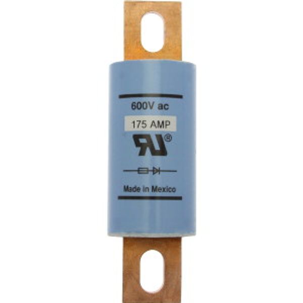 Eaton Bussmann series Tron KAC high speed fuse, 600V, 250A, 200 kAIC, Non Indicating, High speed fuse, Blade end X blade end, Stud image 11