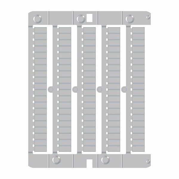 Tag for Phoenix terminals, PC+ABS, white color, for CaburJet image 1