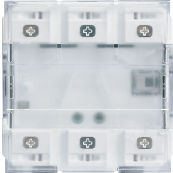 KNX 2 key gallery mechanism. w/LED and IR image 1