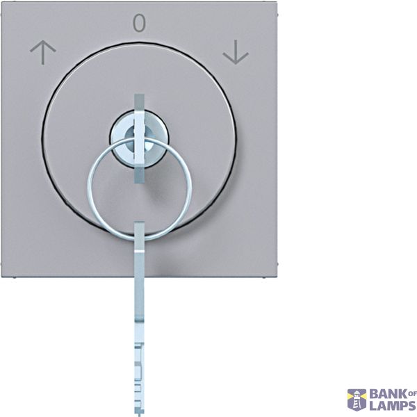 Centr.pl. key switch. lock., key removed. 0-pos. A.x/C.x titanium image 1