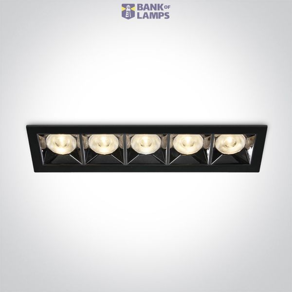 BLACK LED 20W WW 38deg IP20 230V image 1