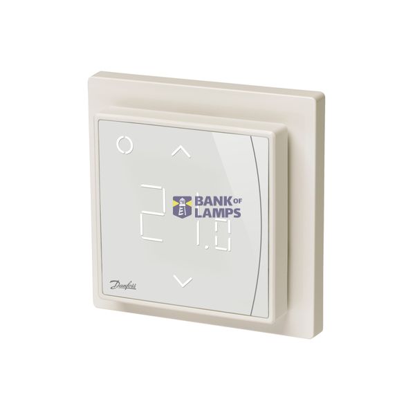 ECtemp Smart, WiFi thermostat for electric underfloor heating, White image 1