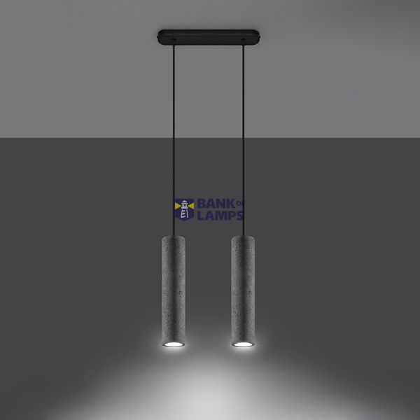 HANGING LAMP LUVO 2 GU10 2X40W IP20 image 7