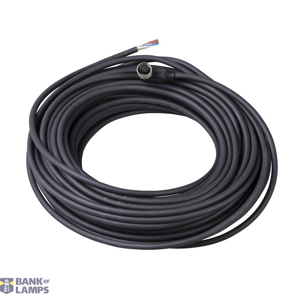 FEMALE 1/2INCH 20UNF PREWIRED CONNECTOR 3 PIN ELBOWED 20M PUR CABLE (C image 13