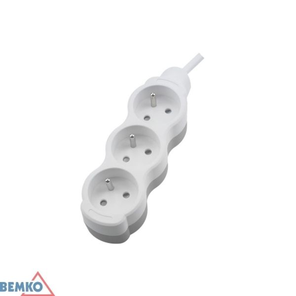 EXTENSION CORD NB 3X 2P+Z 1.5MM X 3.0M image 1