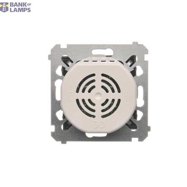 RTV final aerial socket for pass-through socket, atten.: 10dB, Silver matt, metalic image 1