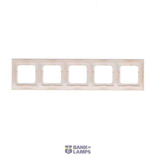 Double two-way switch, 10AX, white image 1