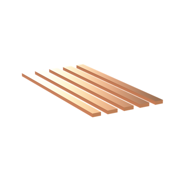VC43HT-BF630 flat copper set 630A L=435MM consisting of 3x30x10/2x25x10 image 3