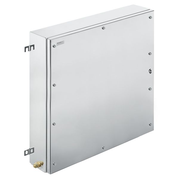 Klippon TB MH (Terminal Box - Multi Hinge), Empty enclosure, stainless steel enclosure, Height: 620 mm, Width: 620 mm, Depth: 150 mm, Material: Stainless steel 1.4404 (316L), electropolished, silver image 1