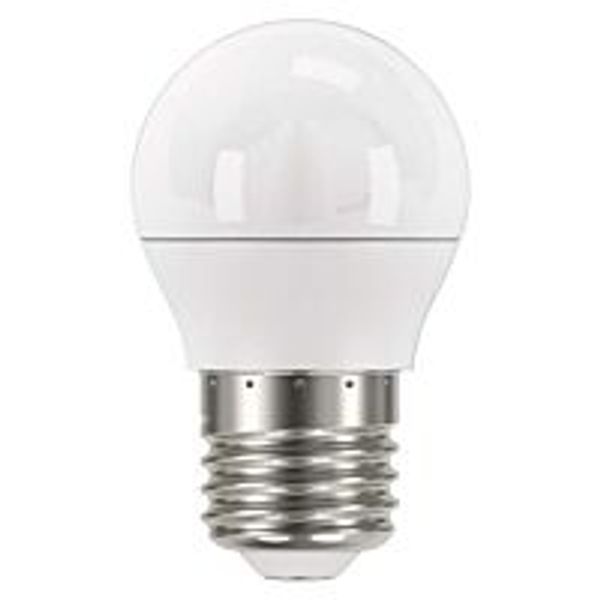 EMOS LED Bulb 6W-40 E27 470lm 6500K 270° CW Classic Mini Globe image 1