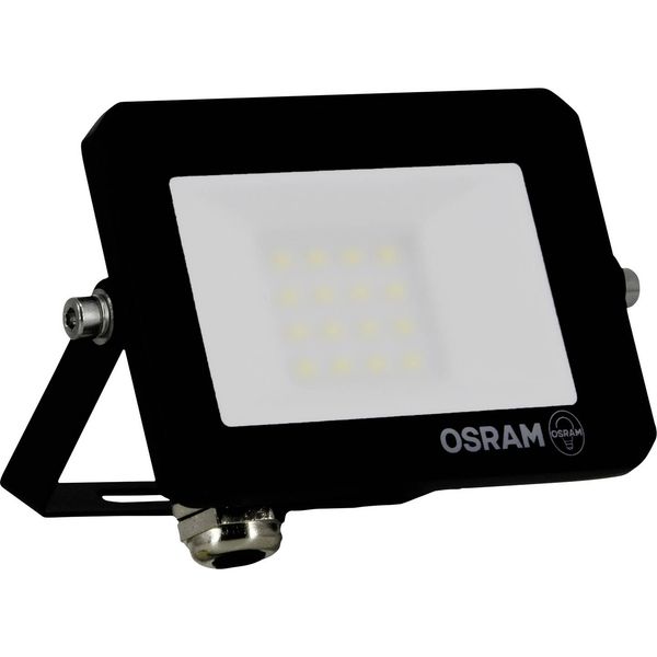 LED floodlight LUX 10W 865 IP65 black image 1