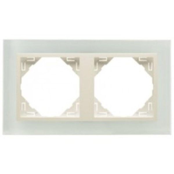 DOUBLE FRAME CRISTAL/PEARL image 1