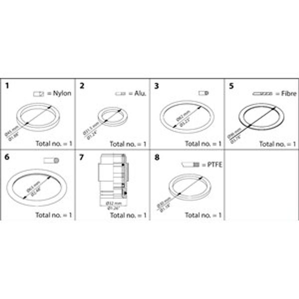 Repair kit for SVL DN 80 image 1
