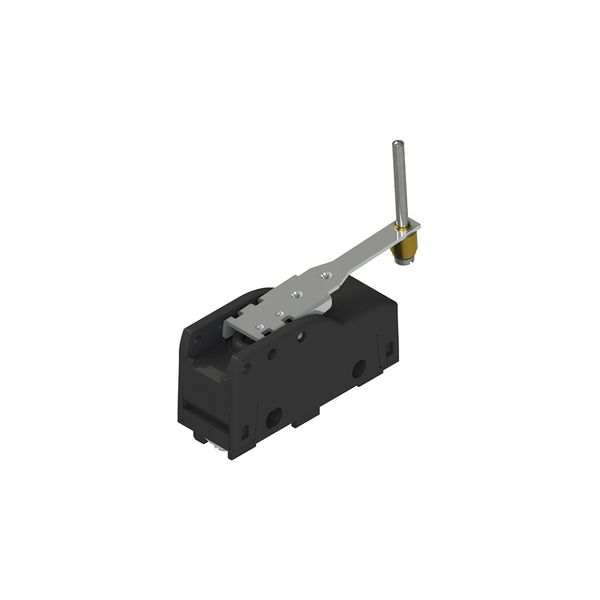 Microswitch with lever and adjustable screw image 1