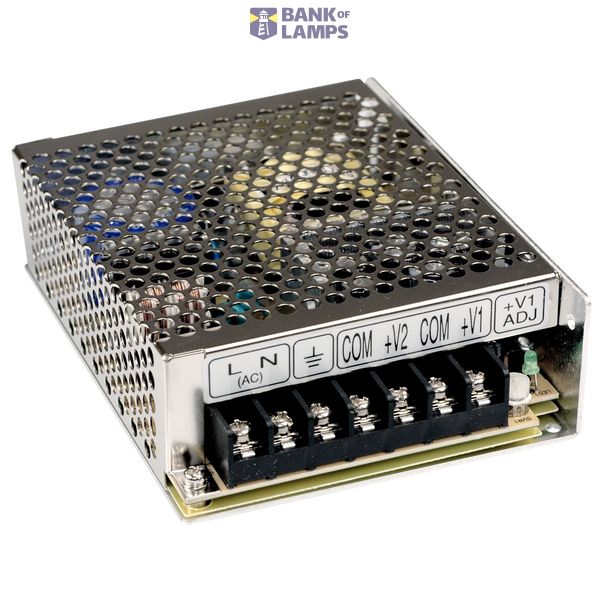 RD-65B Switching power supply, closed, 68W, +5/+24V, MEAN WELL image 1