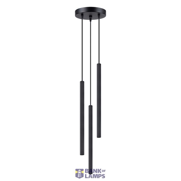 Pendant lamp ARCHE 3P black image 3