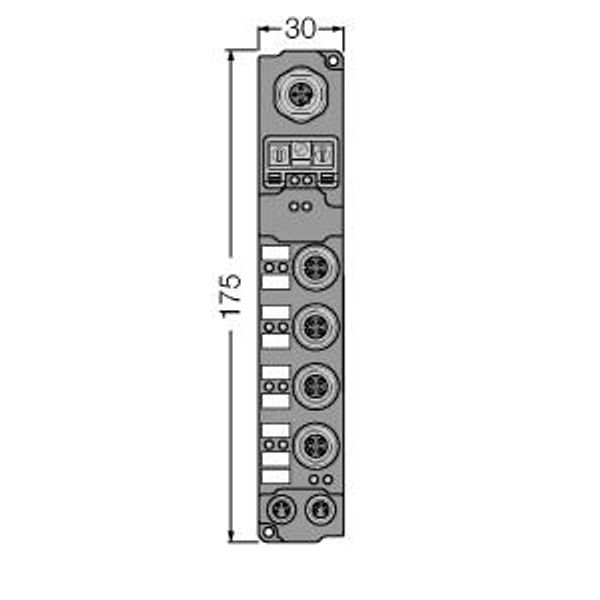 piconet stand-alone module for DeviceNet 4 Analog Inputs for Pt100   SDNB-40A-0009 image 1