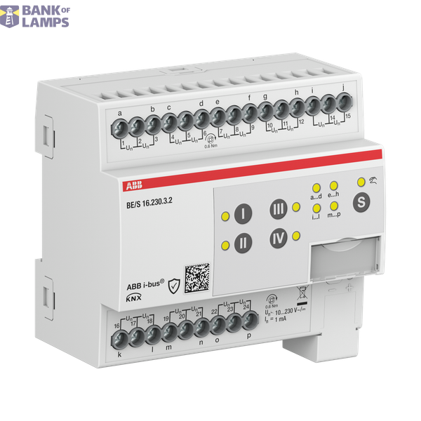 Binary Input, 16-fold, 10-230 V  Manual Operation, MDRC image 2