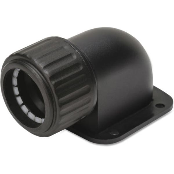 SFL 63 S SW  Flange, halogenfree, black image 1