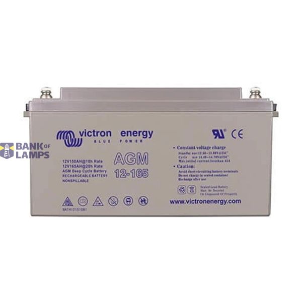 Victron Energy Akumulators 12V/165Ah AGM Deep Cycle Batt. (M8) image 1